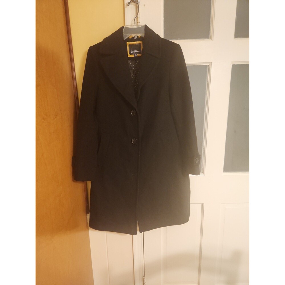Sam Edelman Women's Black Wool Peacoat Size 8